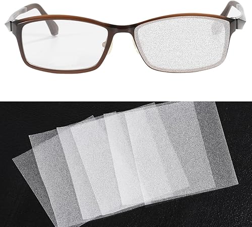 Parche translúcido para anteojos para parches de visión, paquete de 6 parches translúcidos para ojos perezosos, ambliopía, estrabismo y después de