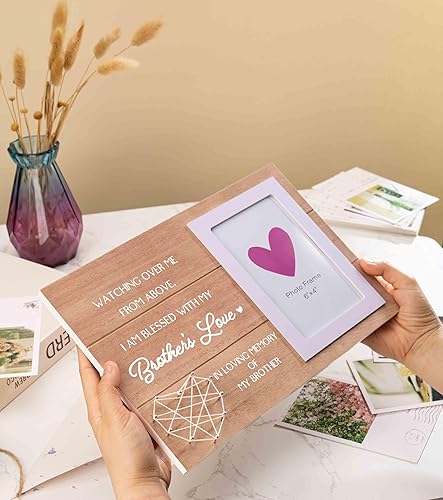 Miniatura 296 de NZY Regalos de aniversario, cumpleaños, San Valentín, Navidad, marco de regalo para novio, novia, marido, esposa, pareja, mejor amigo, único