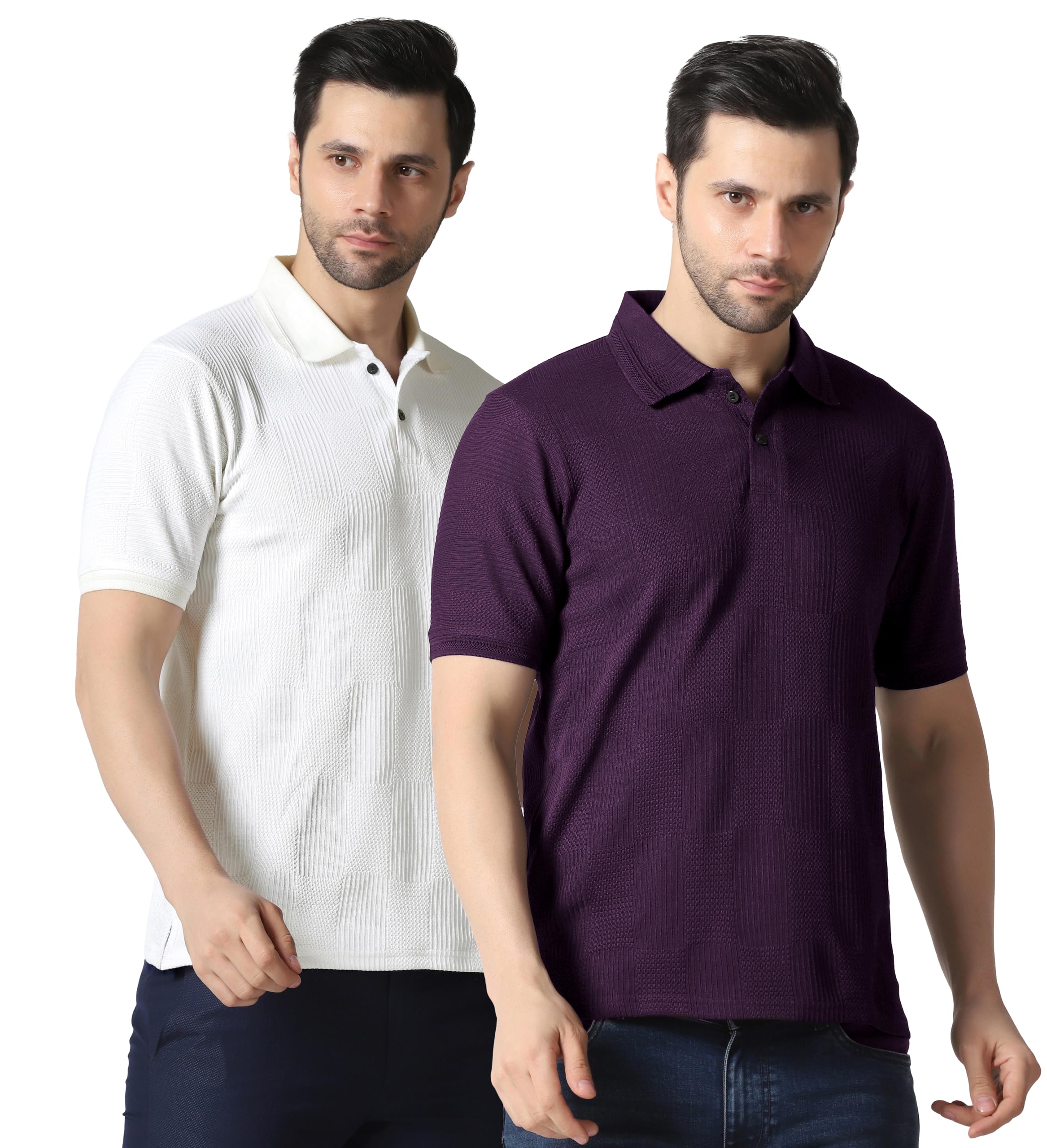 toplot Men's Polo T Shirt | Half Sleeve Design | Comfortable Fit Wear | Stylish Casual Look | Breathable Feel |Modern Style | Easy Movement | Casual & Everyday Wear (5280)-picture-14