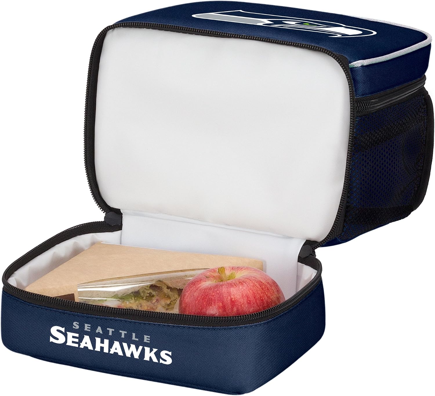 Officially Licensed NFL "Spark" Lunch Kit, Multi Color, 9" x 4.5" x 7.25"