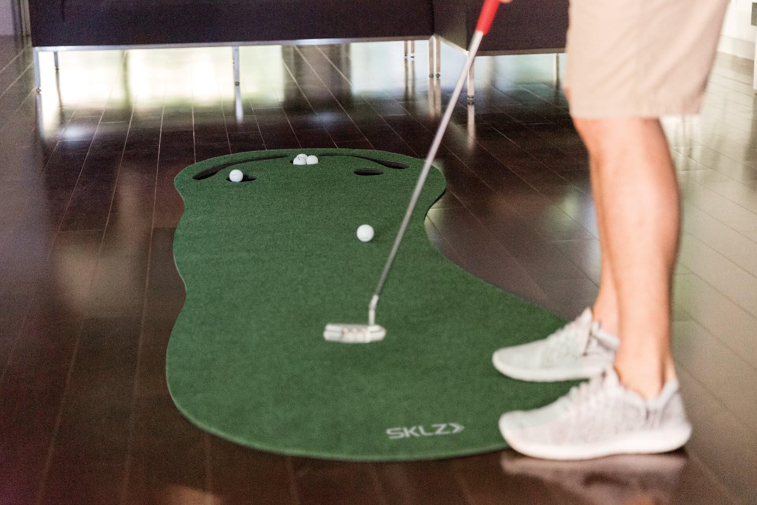 SKLZ Golf Indoor Putting Green, 3 x 9 feet : Sports & Outdoors