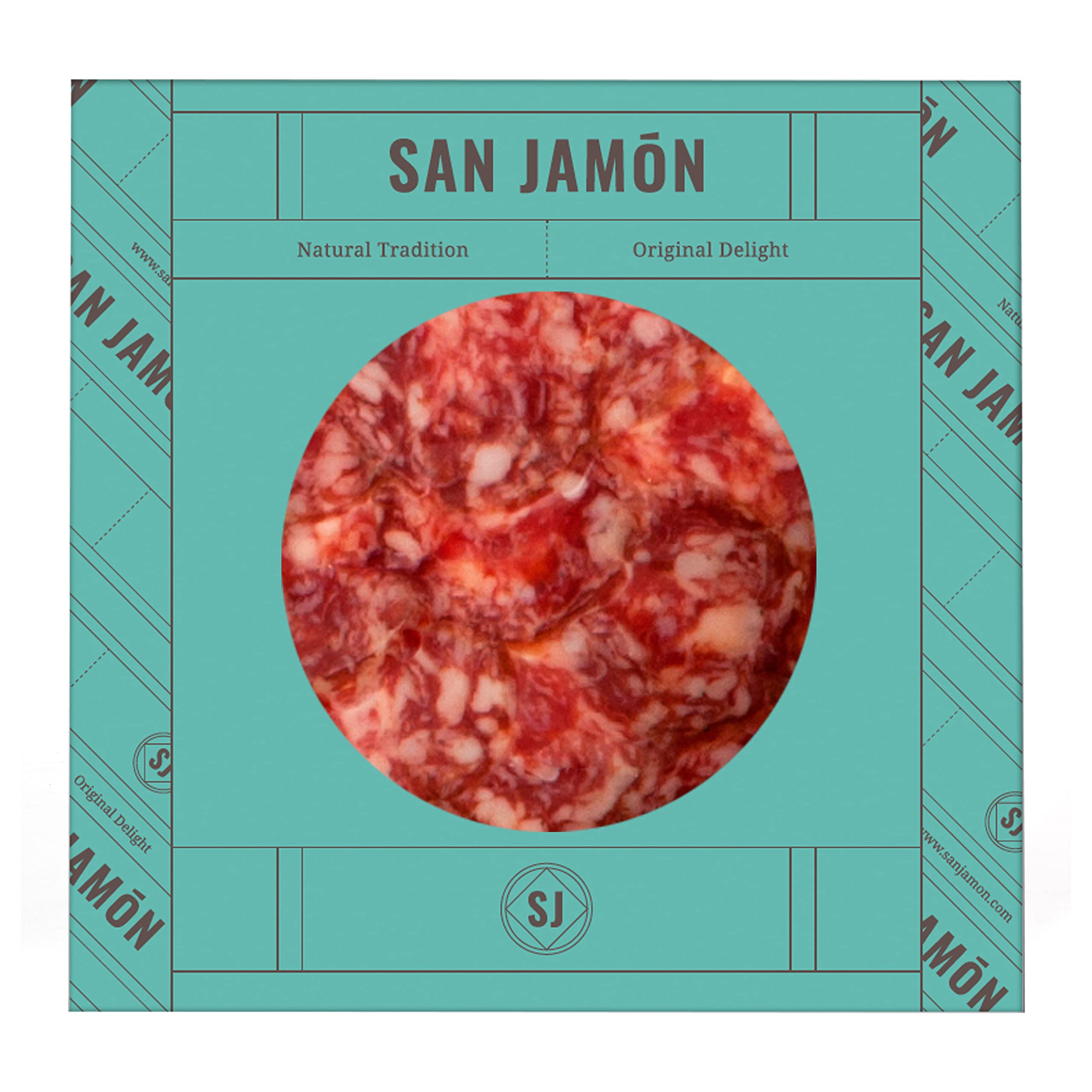 San Jamón - Cesta de Regalo Gourmet Iberico, Dueñas. Chorizo e Salchichón Ibericos, Formaggio Manchego, Cioccolatini, Biscotti, Marmellata e Tè
