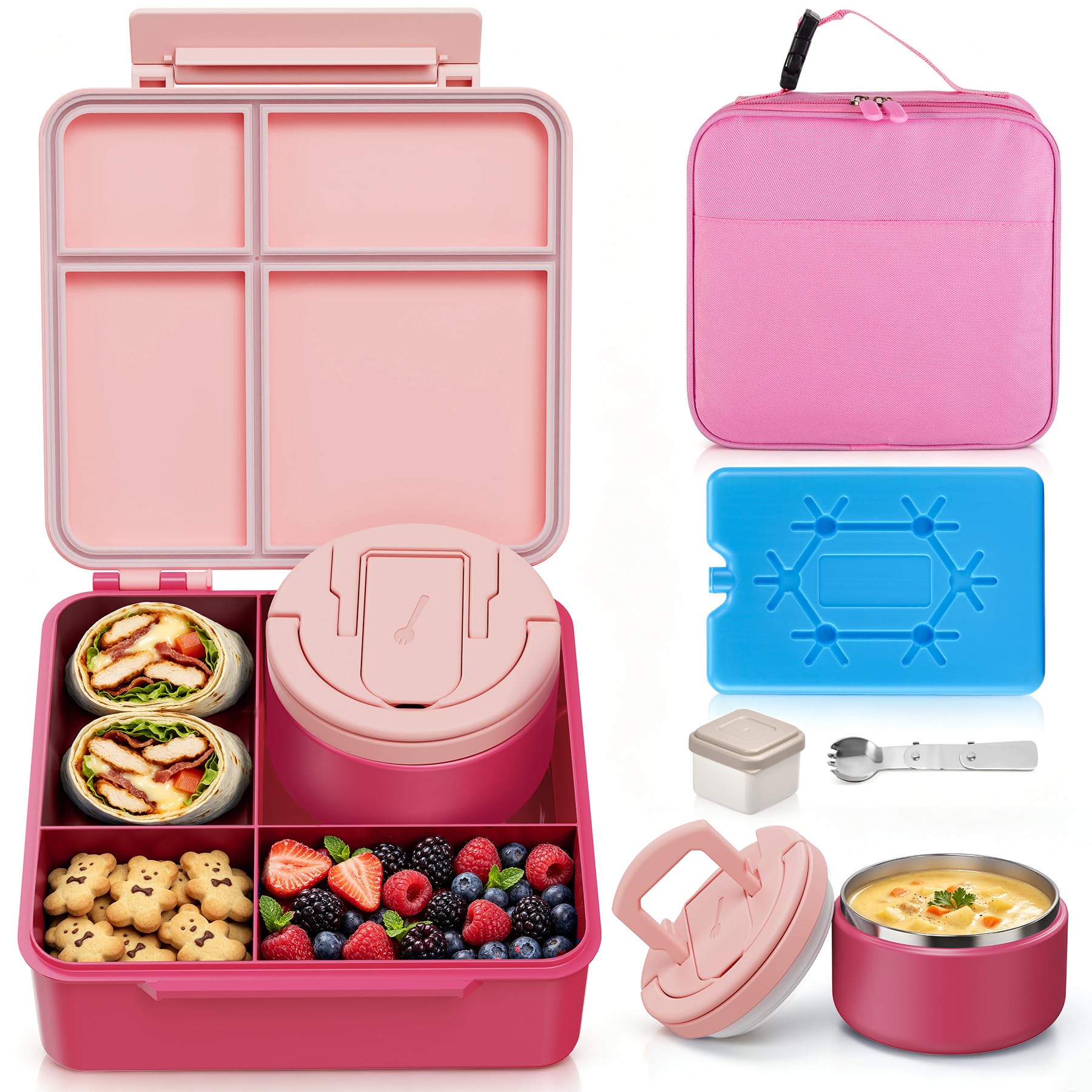 MAXSO Bento Set with Thermos