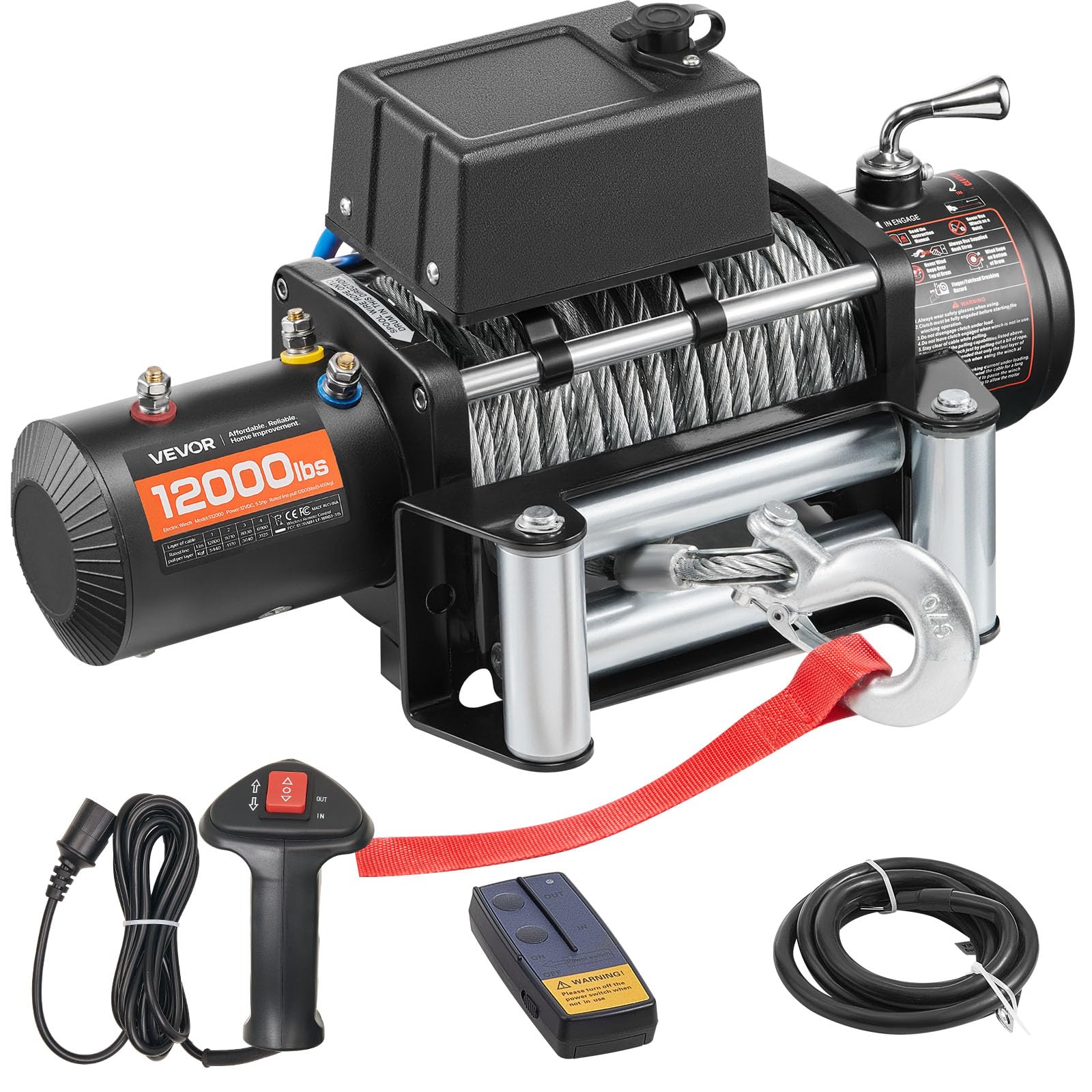 VEVOR 12000lb Winch