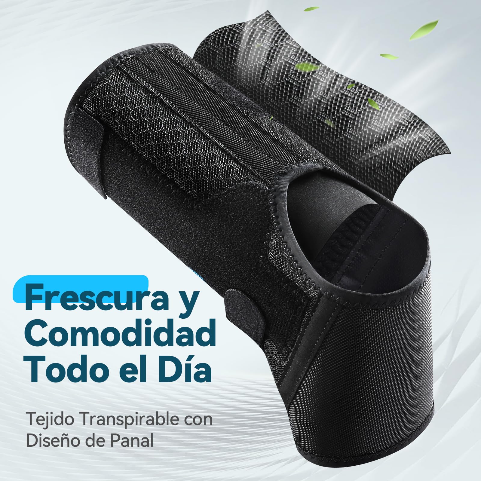 AGPTEK Tobillera para Esguince con Refuerzo Lateral Extraíble para Estabilizar y Prevenir Torceduras, Tobillera Estabilizadora de Tobillo Adjustable para Ambos Pies, Apto para llevar con Zapato