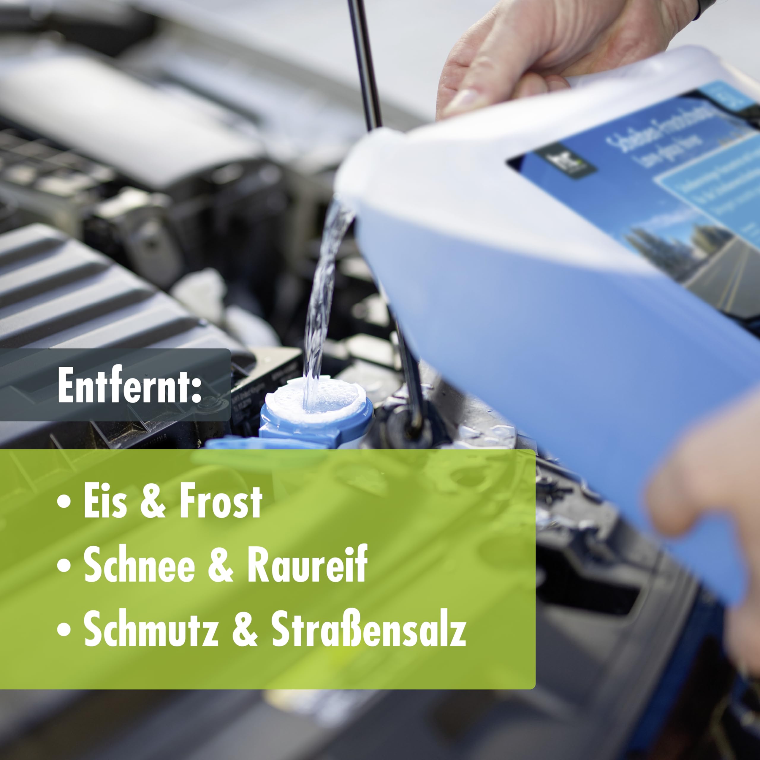 4 x 5 L Premium Scheiben Frostschutz -60 Grad Konzentrat | für KFZ Autoscheibe Polycarbonatverträglich mit frischem Zitrusduft