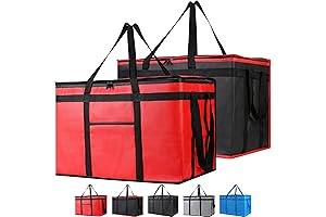 Bodaon 2-Pack Insulated Food Delivery Bag