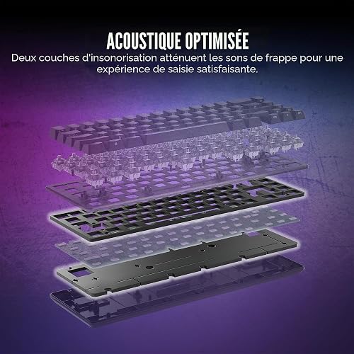 1 Klawiatura K65 Pro Mini RGB 65% Optical-Mechanical - 5