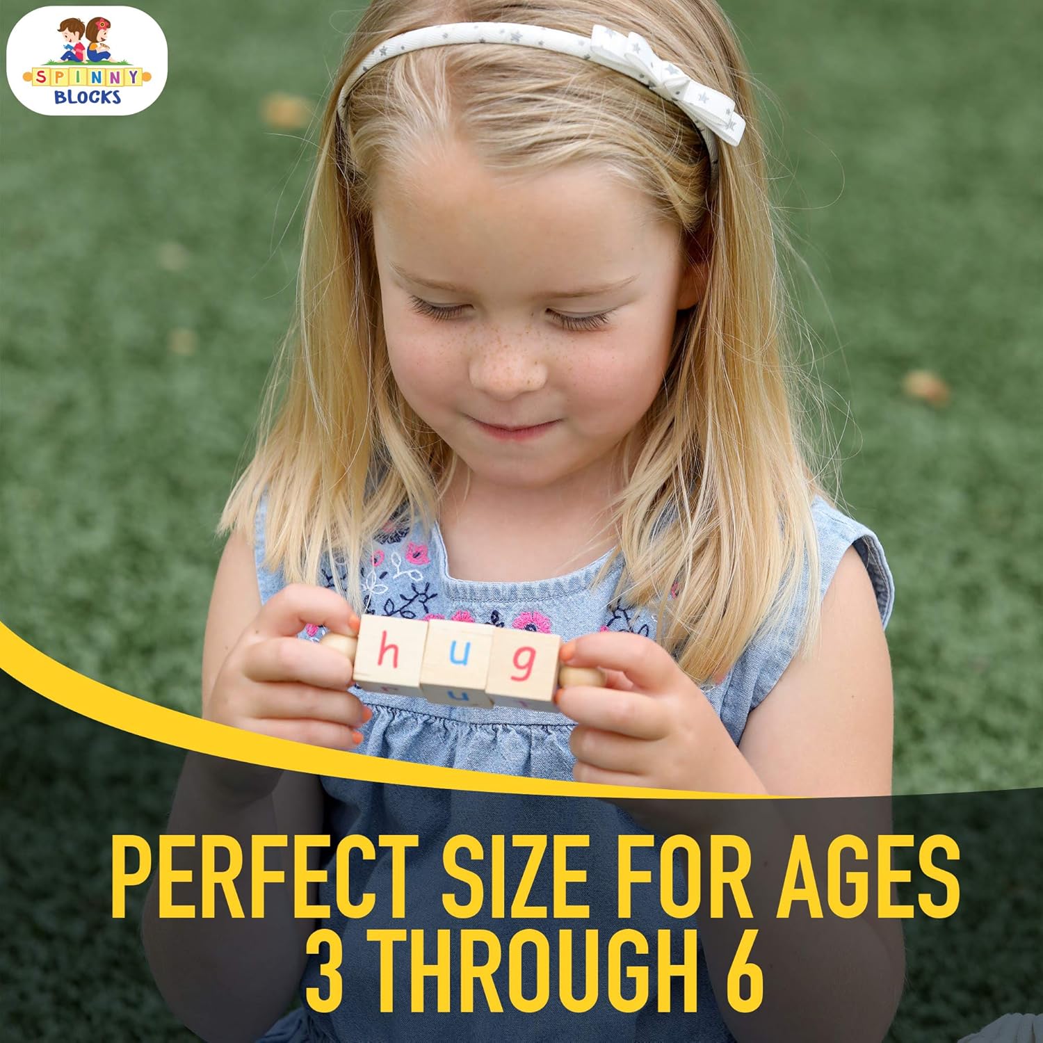 Montessori Alphabet Beginning Reader Letter Blocks, 6 Books, Phonics Games And Toys For Kindergarten Age Boys And Girls, Best Montessori Toys For 3 4 5 And 6 Year Olds. CVC Builders Make Learning Fun! : Toys & Games