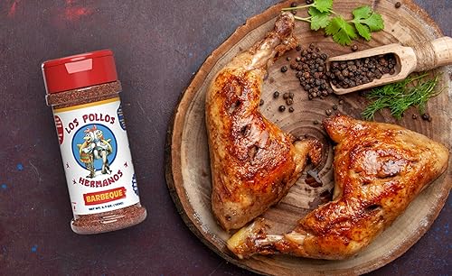 Miniatura 4 de Los Pollos Hermanos Condimento de pollo BBQ  Masaje de pollo seco a la barbacoa  Breaking Bad Gift  5.7 oz  Kosher, sin gluten y sin OMG  Con