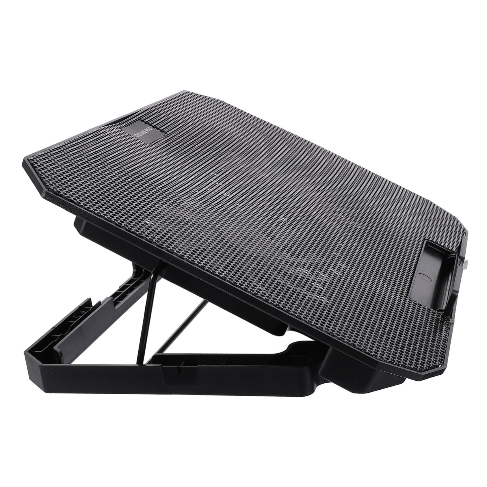 TEHAUX Refroidisseur PC Portable Silencieux avec Ventilateur Support Ergonomique pour Ordinateur Portable