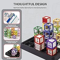 Vista 6 de Juego de razonamiento de laberinto láser juguetes de lógica STEM para niños de 8 años en adelante, juegos de rompecabezas de más de 60 desafíos