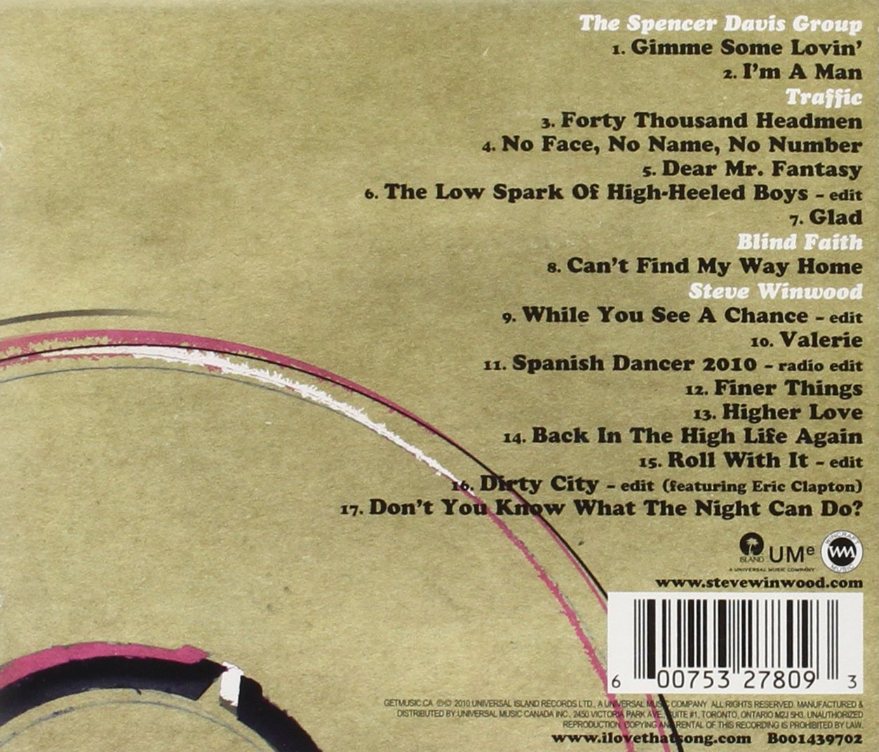 Revolutions: The Very Best Of Steve Winwood