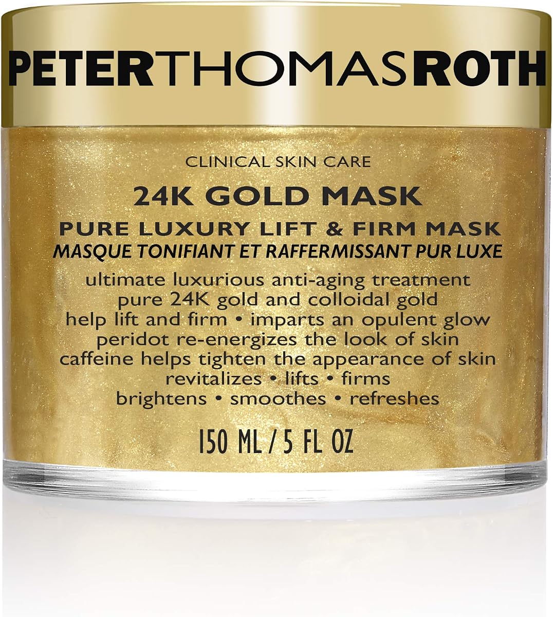 Máscara de oro de 24 quilates Pure Luxury Lift & Firm