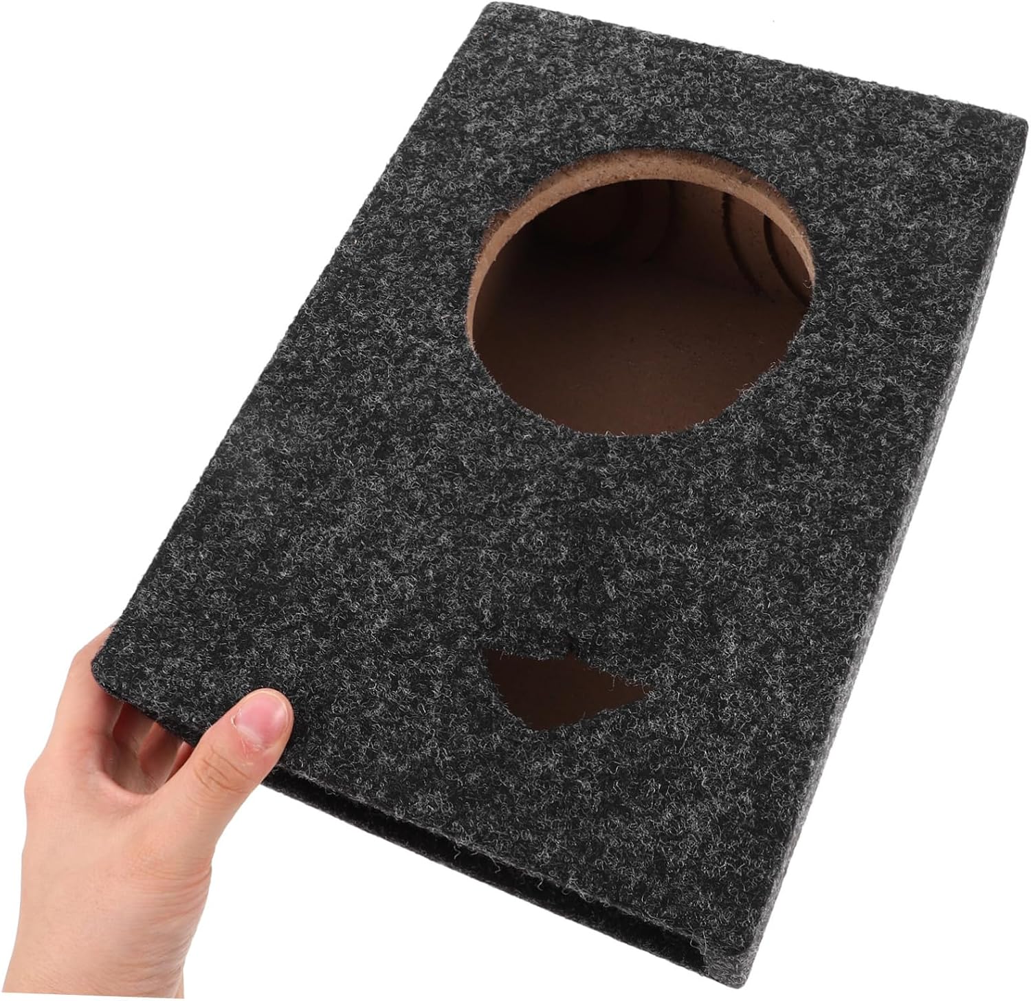 Generic Vehicle Subwoofer Enclosure Ultra Thin DIY Car Audio Speaker Box for Enhanced Sound Quality Compatible with Various Models Durable Materials Space Efficient Design