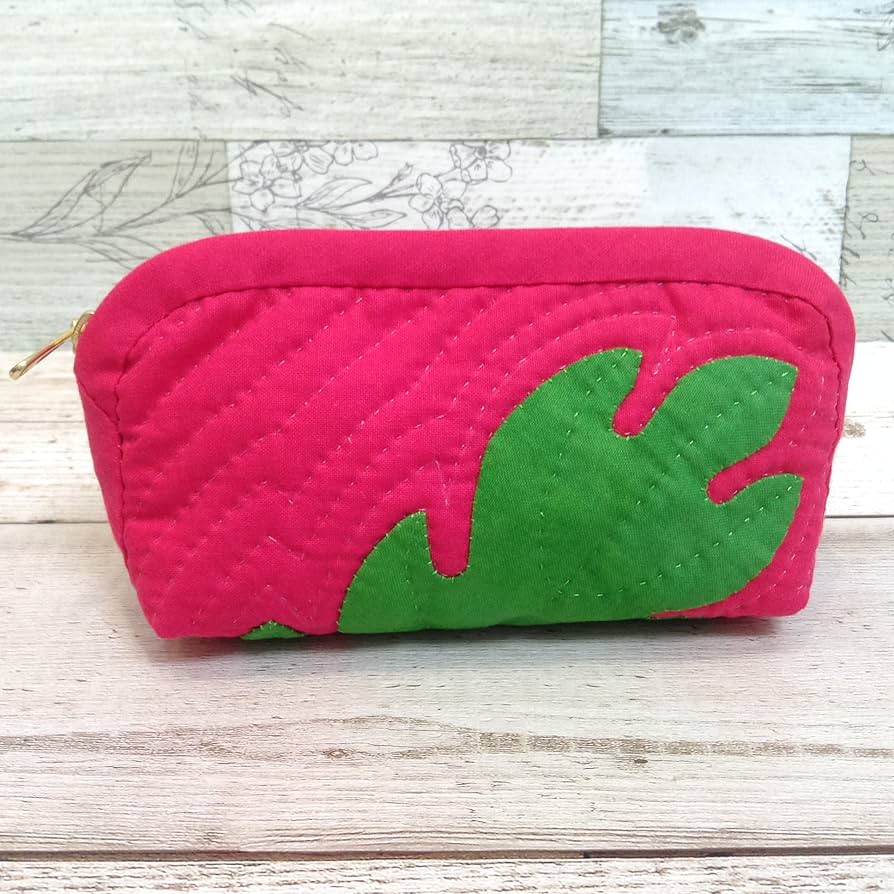 Amazon.co.jp: ハワイアンキルトポーチ ポーチ メガネケース