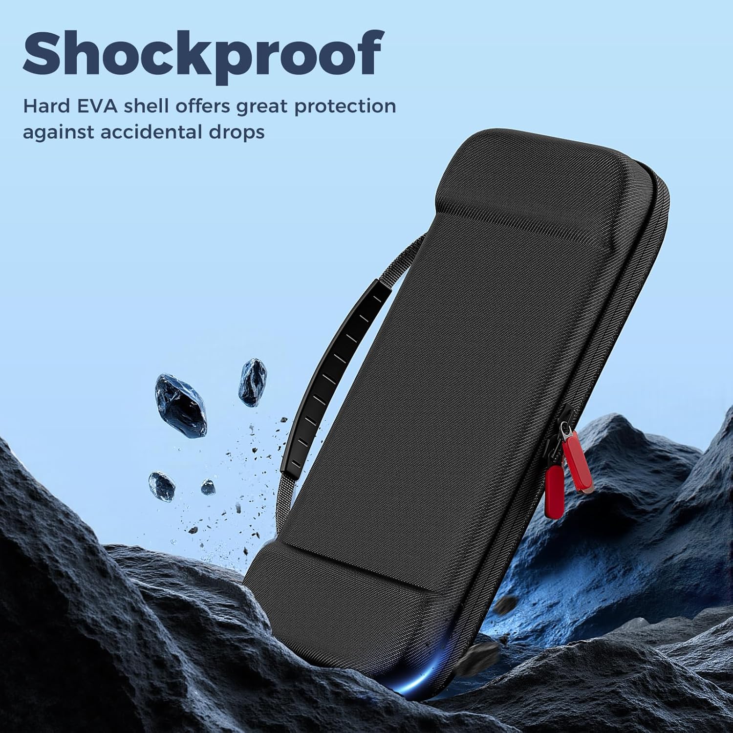 ProCase Carrying Case for Nintendo Switch 2 (2025) with 24 Game Card Slots, Hard Portable Travel Case Storage Bag Protective Pouch for 2025 Nintendo Switch 2 Console & Accessories -Black 6