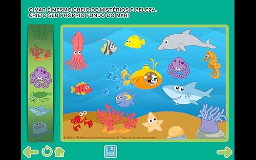 Doki Explorando o Oceano - Discovery Kids - livro interativo infantil