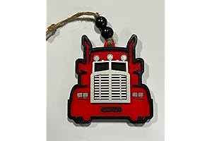 18 Wheeler Tractor Trailer Truck Christmas Ornament: The Perfect Gift for Truck Enthusiasts