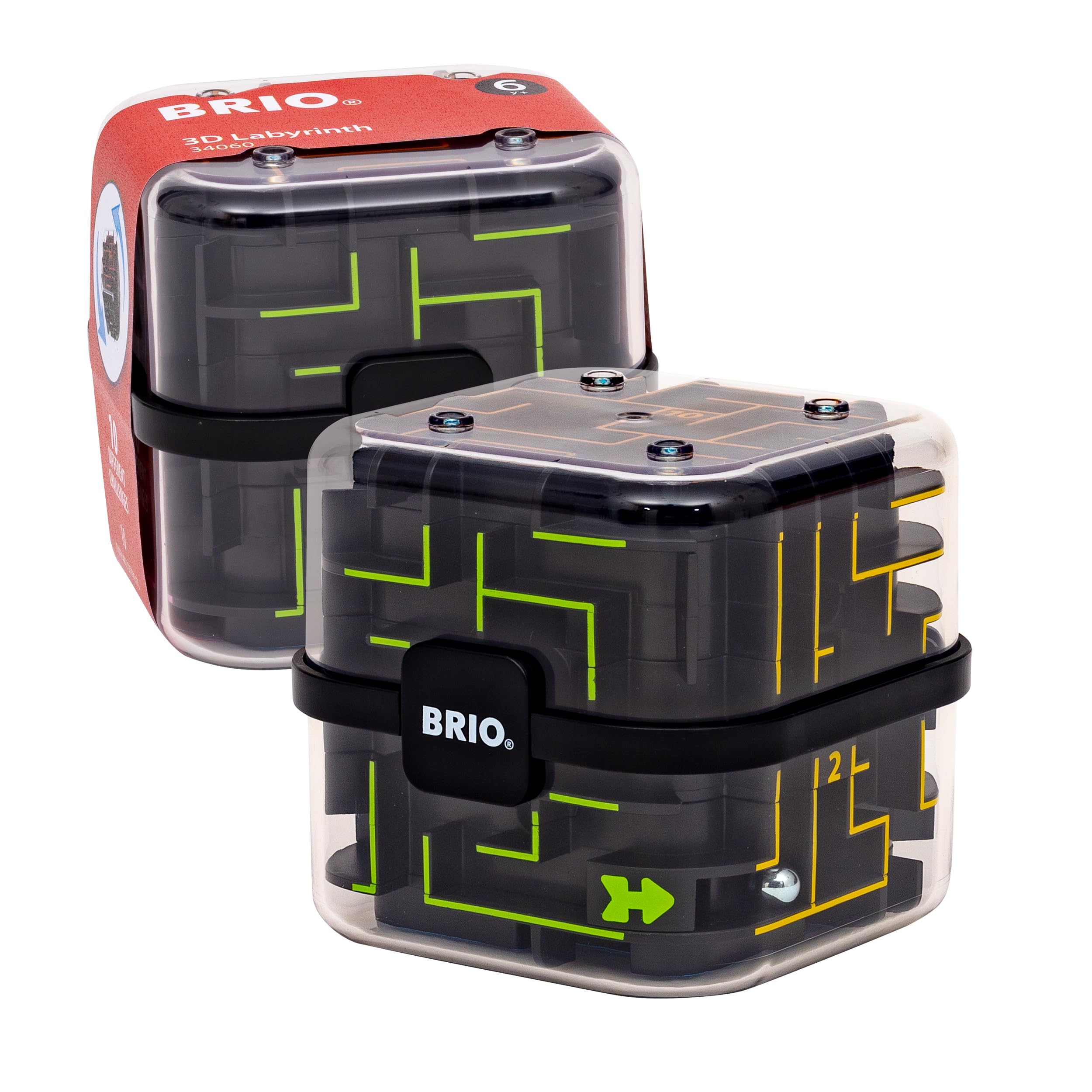 BRIO - 34060 3D-Labyrinth | Spiele für Kinder und Familien ab 6 Jahren