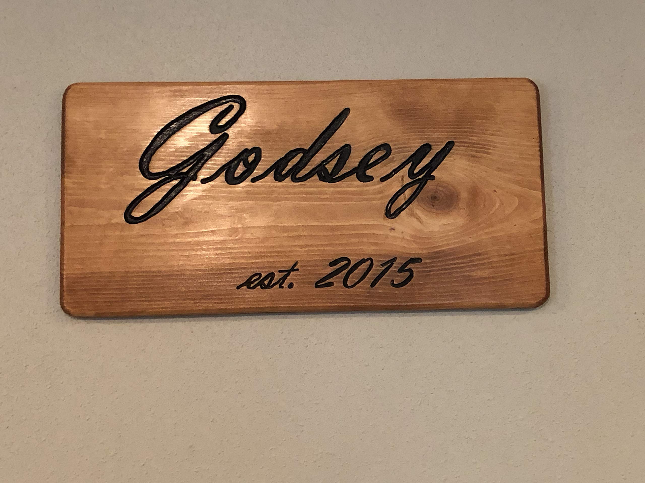 GenericLast Name Established Sign Wedding Present