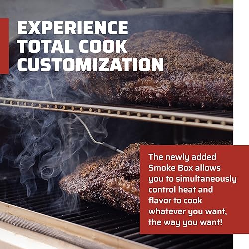 Miniatura 2 de Camp Chef Woodwind Pro 36 Parrilla con parte superior plana Sidekick - Parrilla de pellets y ahumador para cocinar al aire libre - Viene con