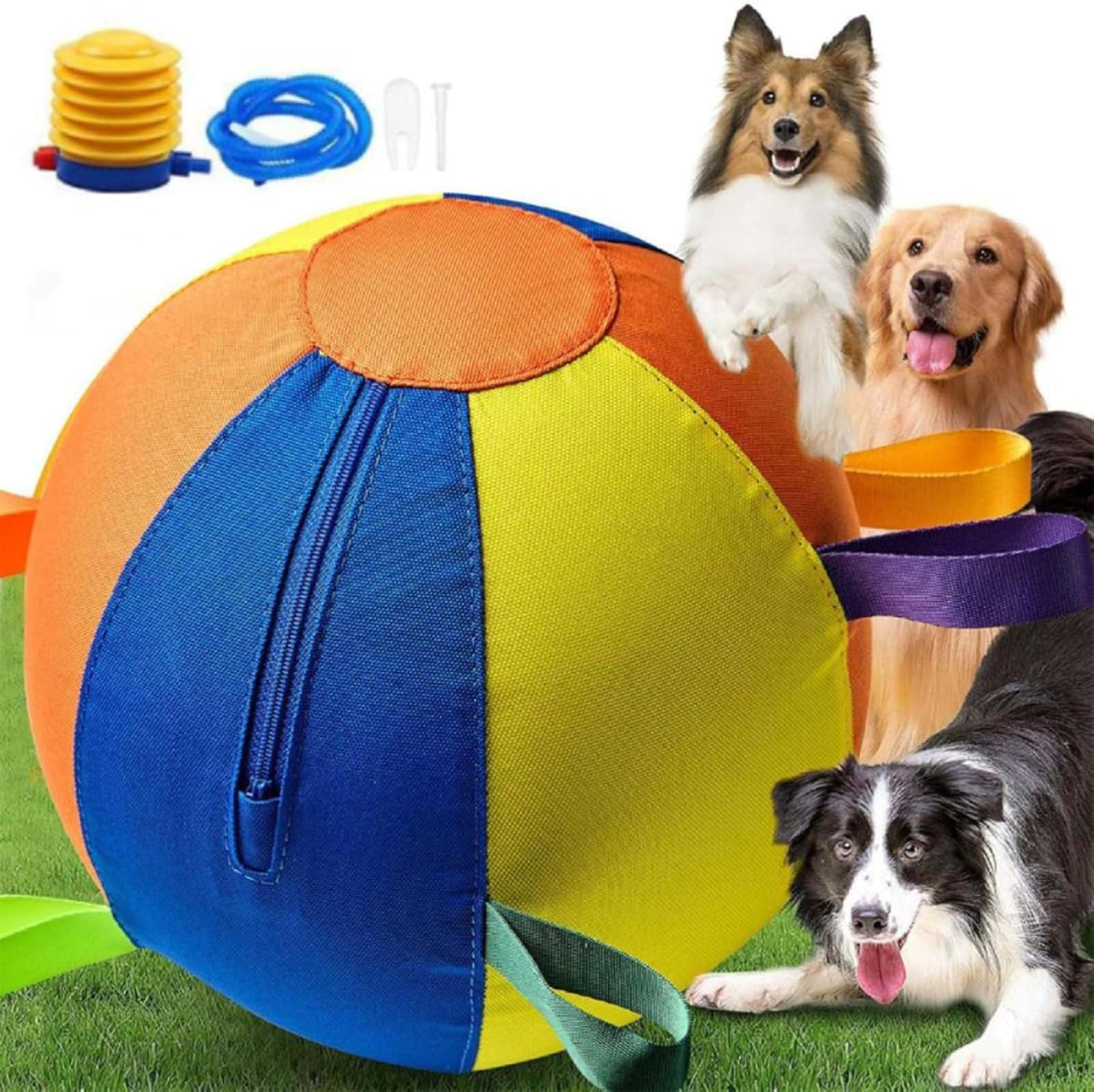 Pipihome Giant Herding Ball for Dogs, Calming Jumbo Dog Ball Toys