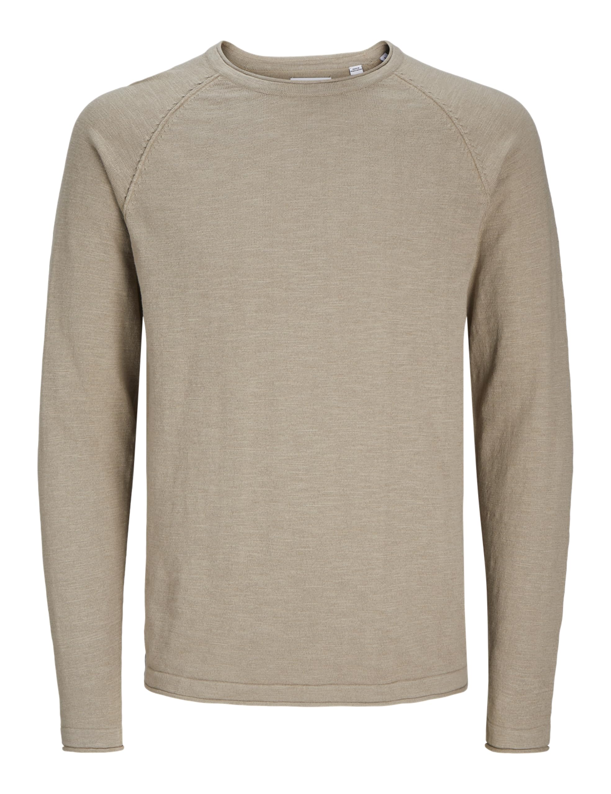 JACK&JONES JJEBREEZE Knit Crew Neck SN, Crockery, L