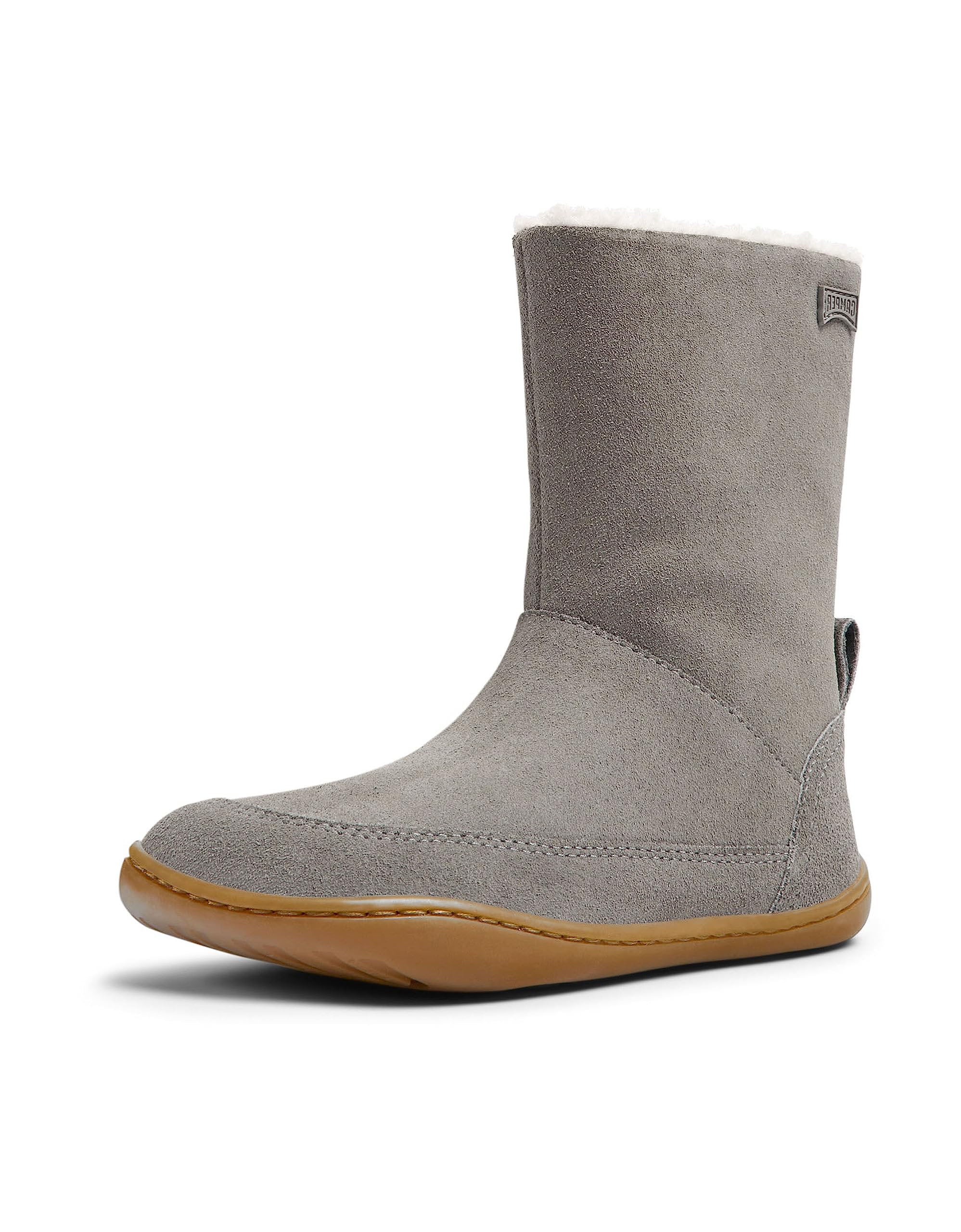 Camper Girls Peu Cami K900305 Ankle Boot, Medium Gray 005, 13 UK Child