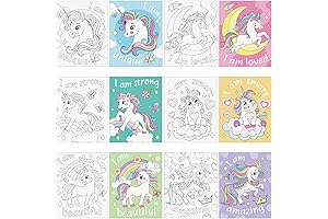 6 Pieces Pre-Drawn Canvas Panels for Painting | Unleash Your Inner Artist