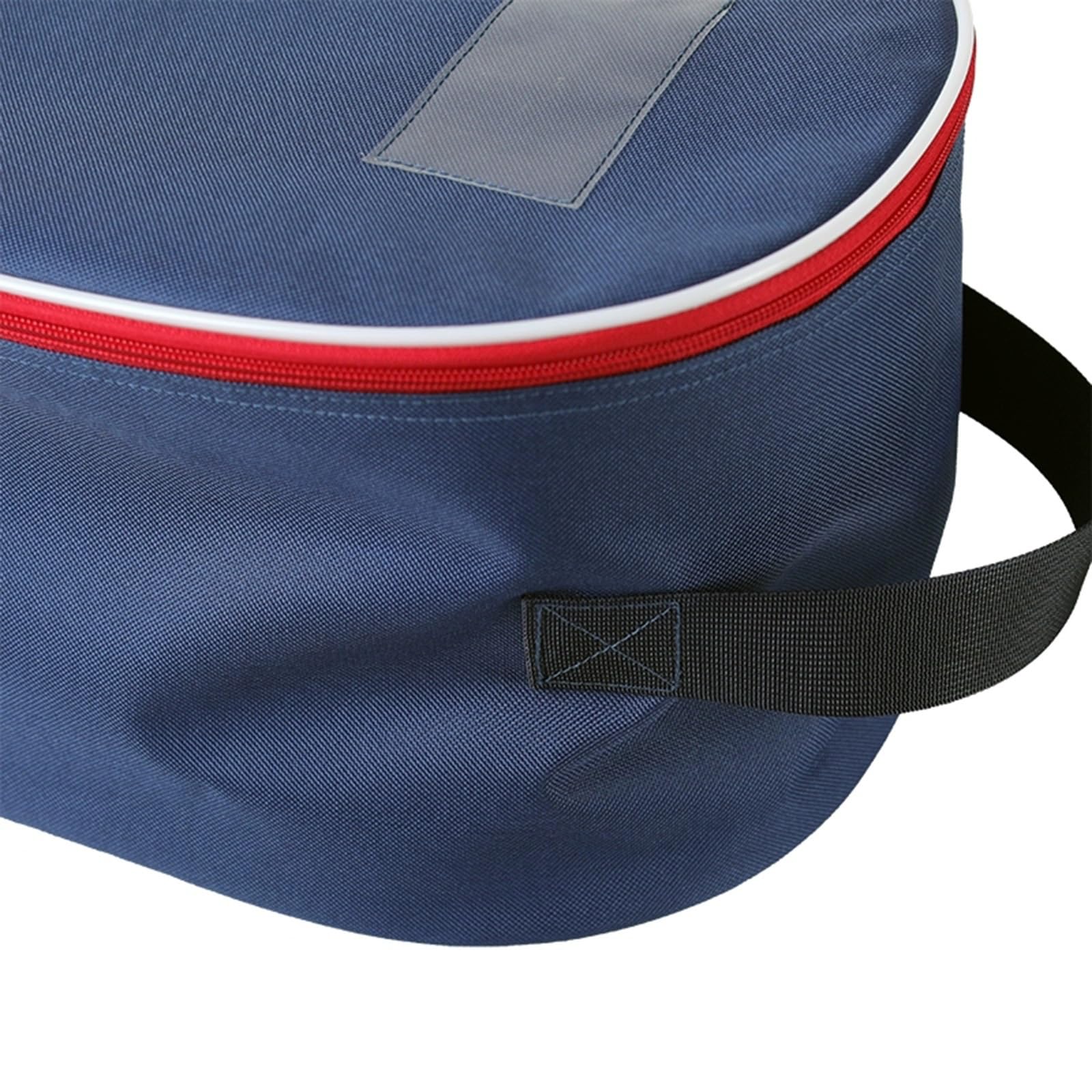 Sac de Protection pour Masque D'escrime, Sac À Main Portable en Tissu Oxford Double Brin 1680D pour Casques D'épée, de Fleuret, de Sabre et de Moto (Color : Blue)