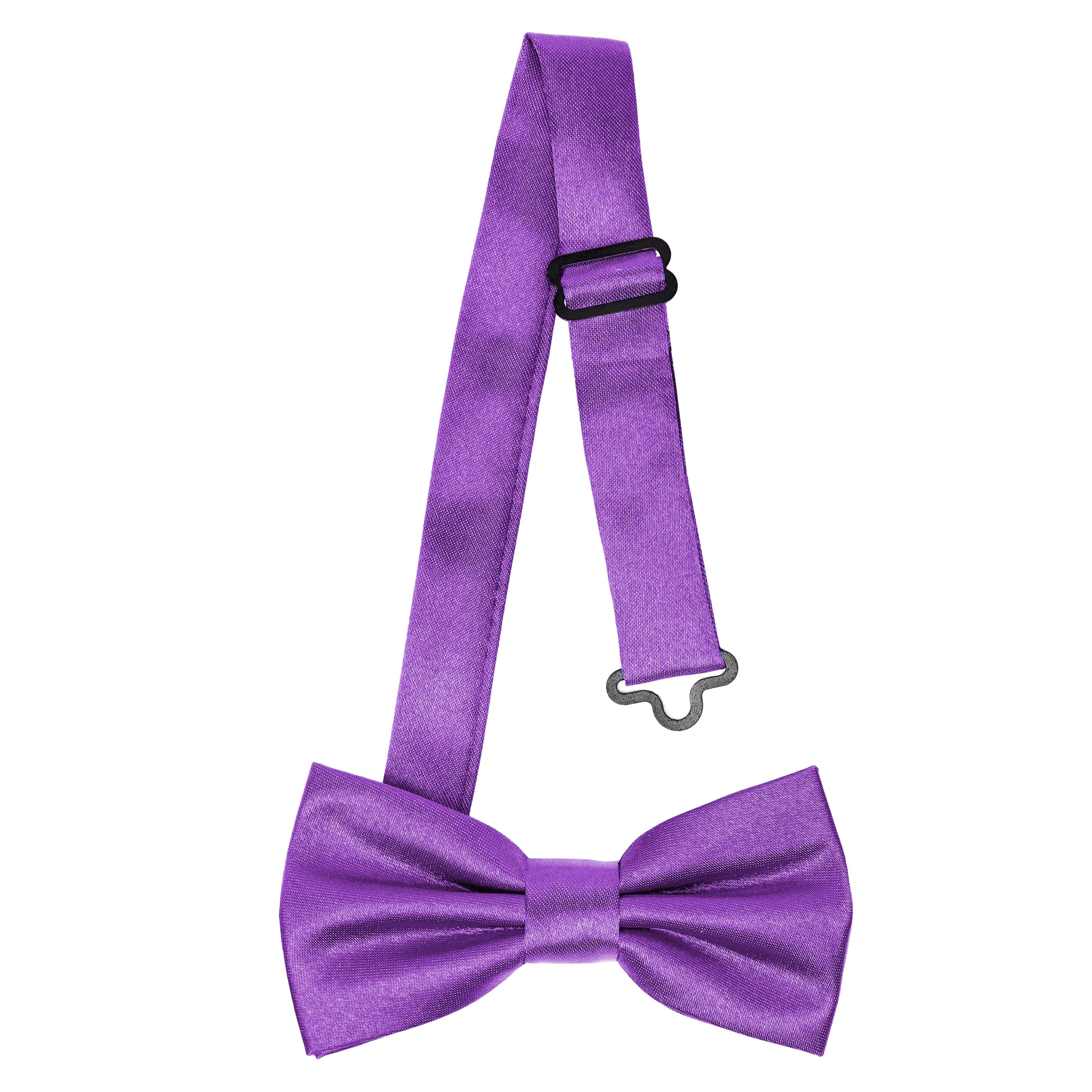 Ladeheid Kinder Jungen Fliege - Vorgebunden, Einstellbares Band, Glänzendes Design, Ideal für Hochzeit, Geburtstag, Einschulung - Strapazierfähig & Stilvoll Größe 10cm x 5cm BKS