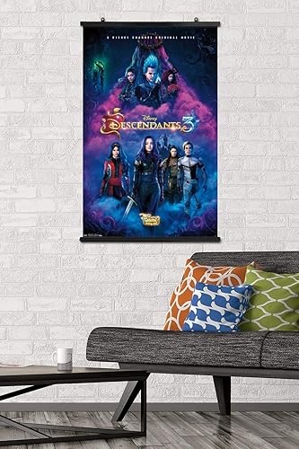 Miniatura 2 de Trends International Disney Descendants 3 - One Sheet Wall Poster, 22.375" x 34", Poster & Clip Bundle