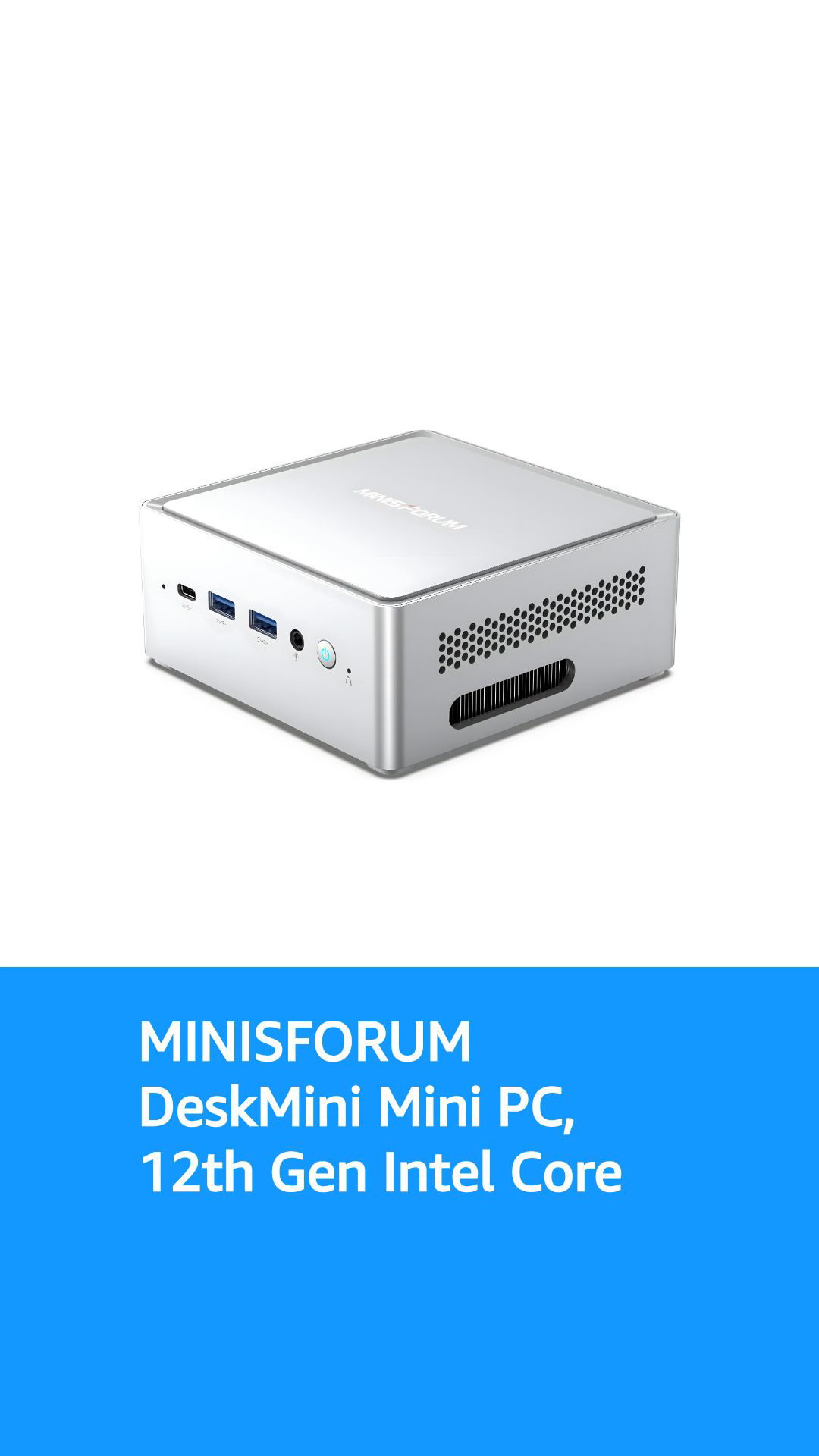 MINISFORUM Mini PC NAB6 Lite Intel Core i5-12600H,12 Cores 16