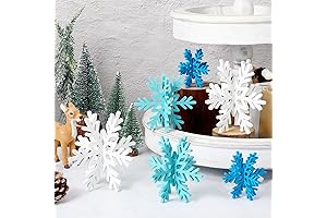 Bucherry Winter Wonderland Christmas Snowflake Decoration