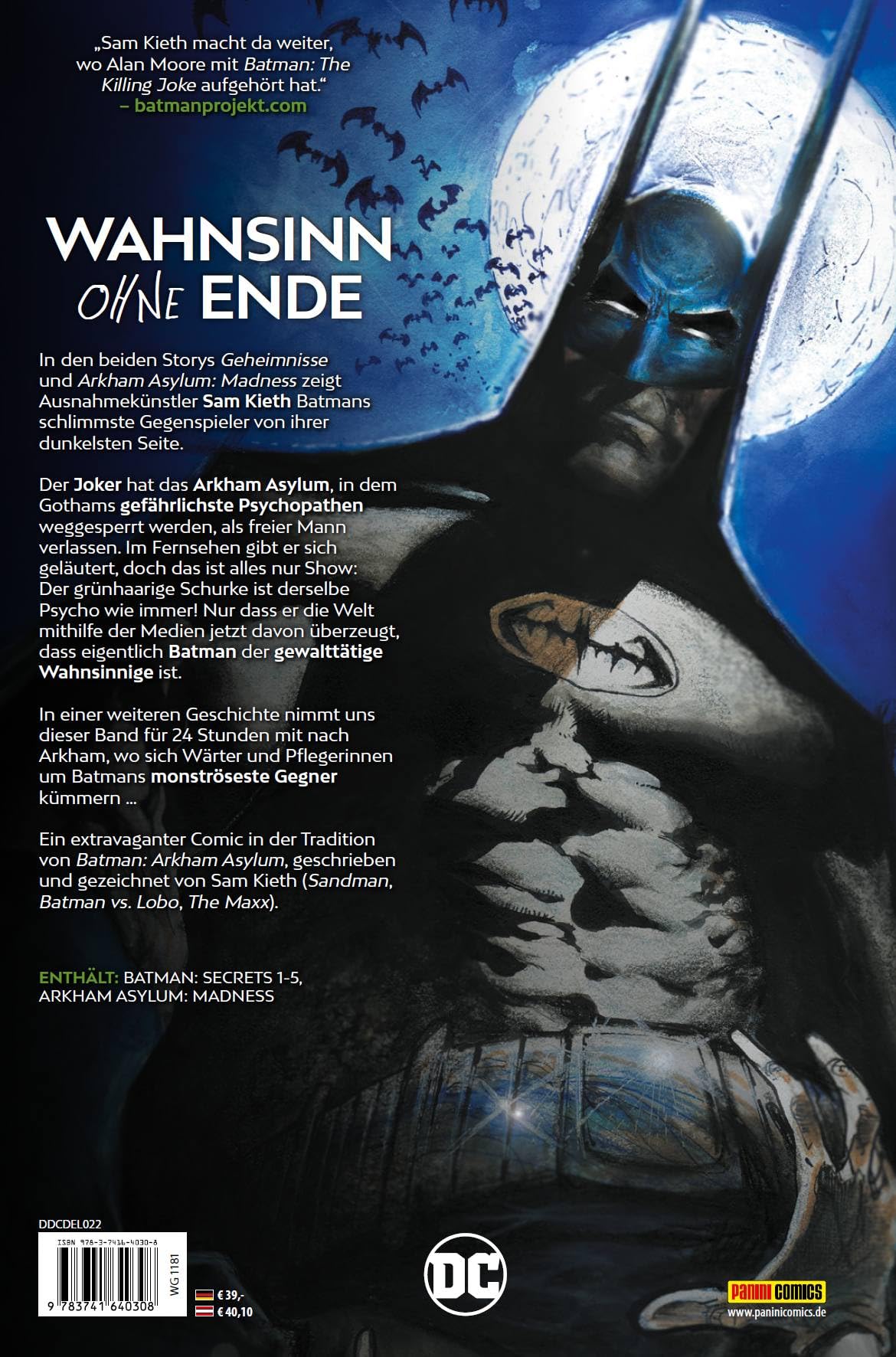 Batman: Geheimnisse & Arkham Asylum: Madness (Deluxe Edition)