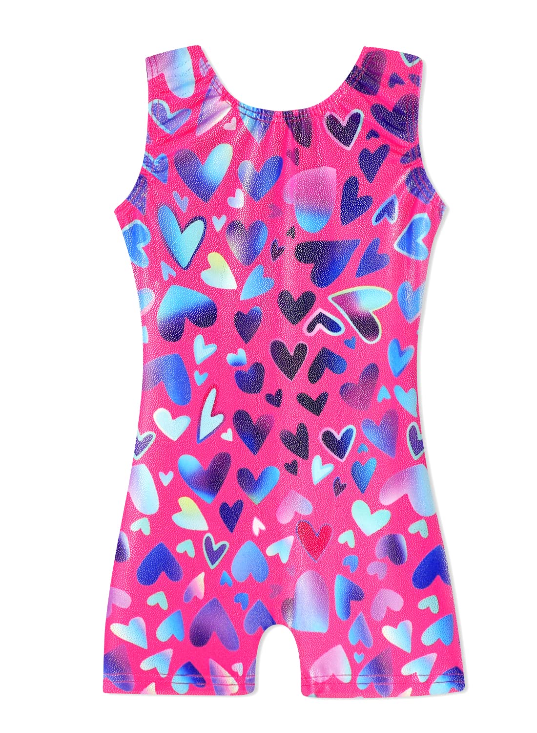 HOZIY Gymnastics Leotards for Girls Unicorn Aurora Rainbow Mermaid Dinosaur Cupcake Sparkle Biketard Toddlers Kids Children