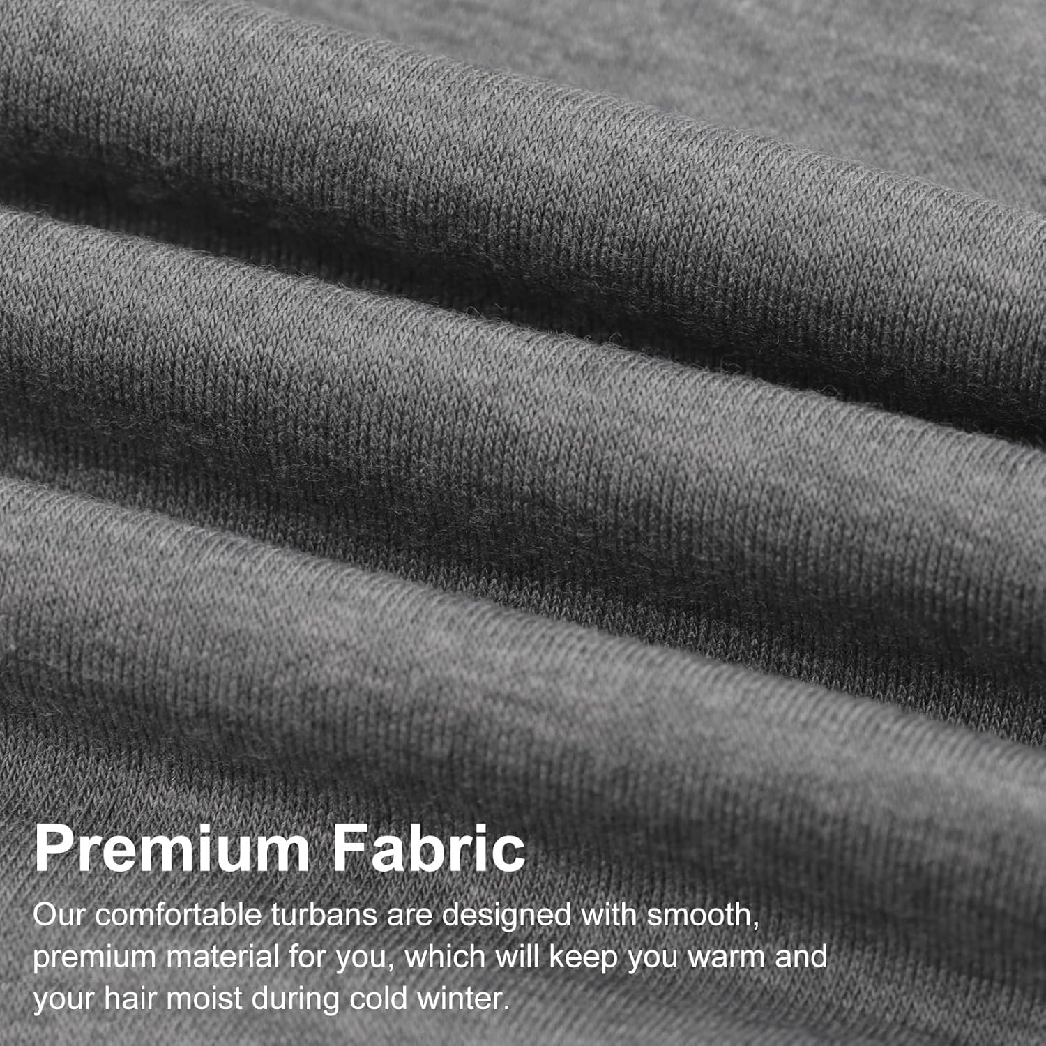 DRESHOW African Turban for Women Knotted Hairwraps for Sleeping Turban Headwraps Head Warmer Scarf for Black Women Chemo Cap - Image 6