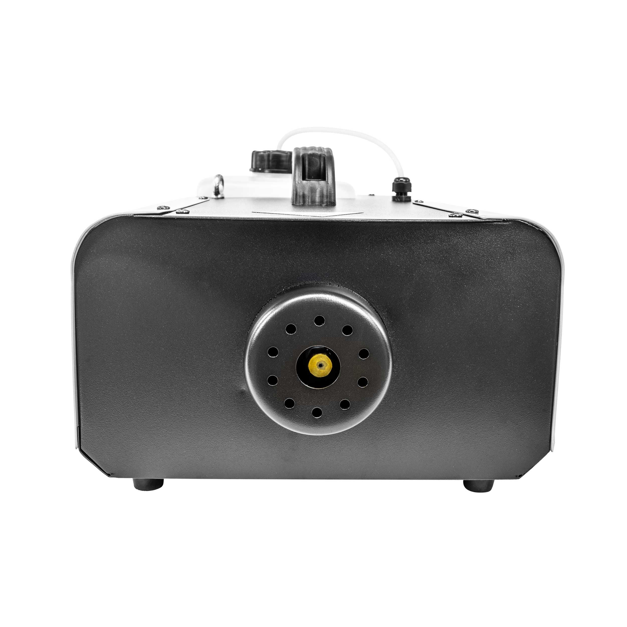 Ibiza - LSM1500PRO - Macchina della nebbia professionale da 1500W programmabile con DMX e telecomando - Nero