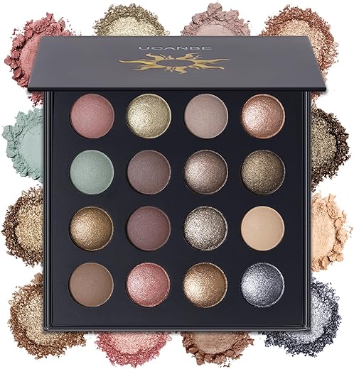 UCANBE Baked Eyeshadow Palette Collection