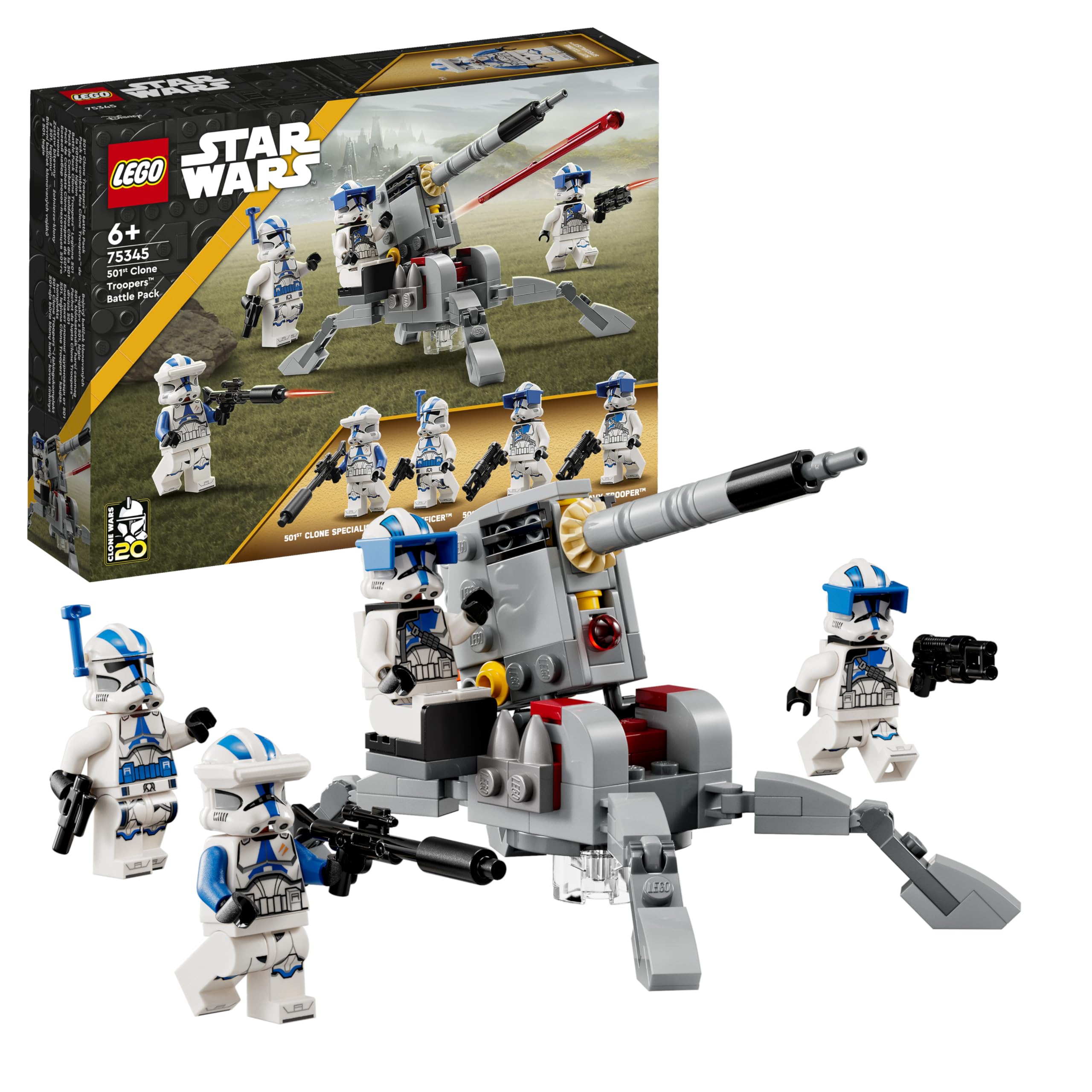 ❤️エミリさま❤️ LEGO Star Wars 501st Clone Troopers Battle Pack 75345 Building Toy