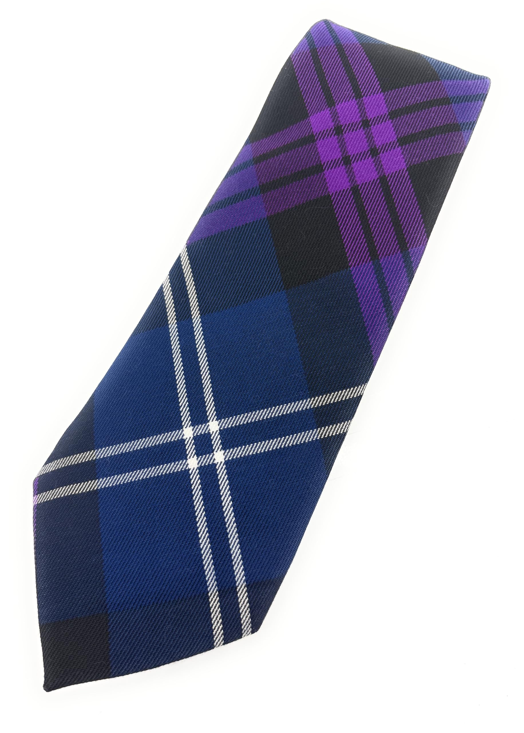 Scottish Tartan Necktie, Traditional Clan Pattern, Made in Scotland, Multiple Tartans Available (Heritage of Scotland)