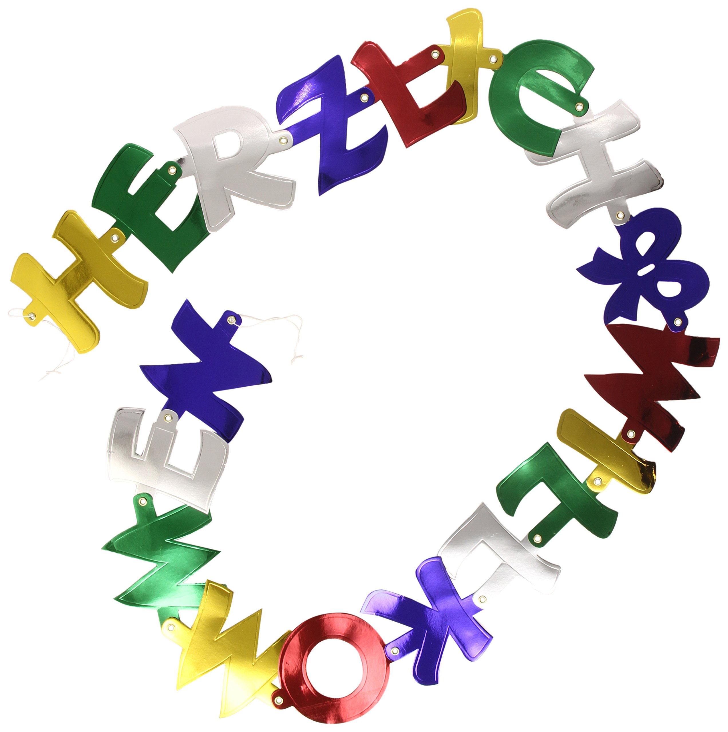 Riethmüller 10022826 1720 Partykette Herzlich Willkommen Dekoration