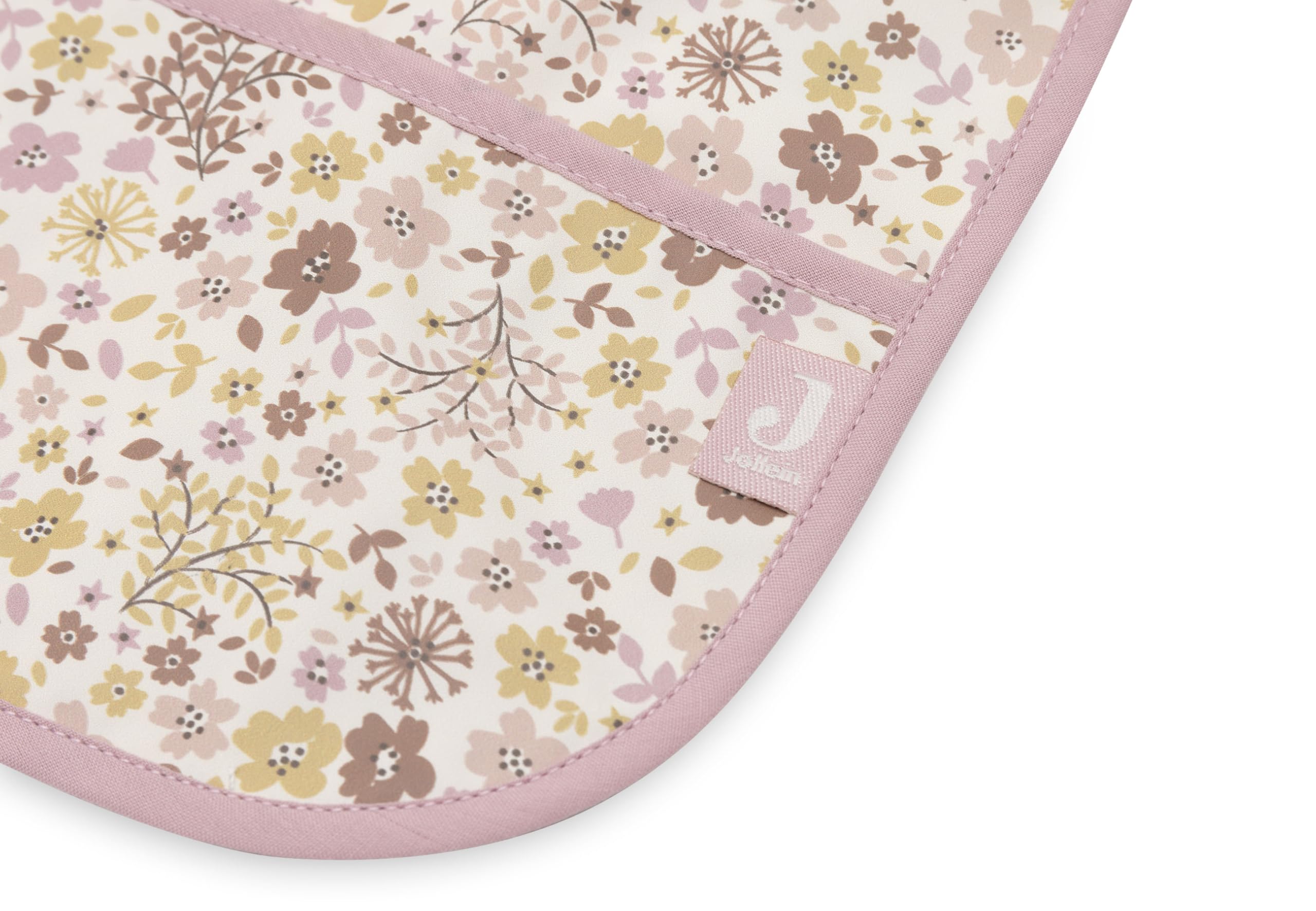 Jollein Long-Sleeved Bib Baby - Flower Fairies - Waterproof Bib - with Velcro - Baby Bib - Bib Bandana, Toddler - Image 3
