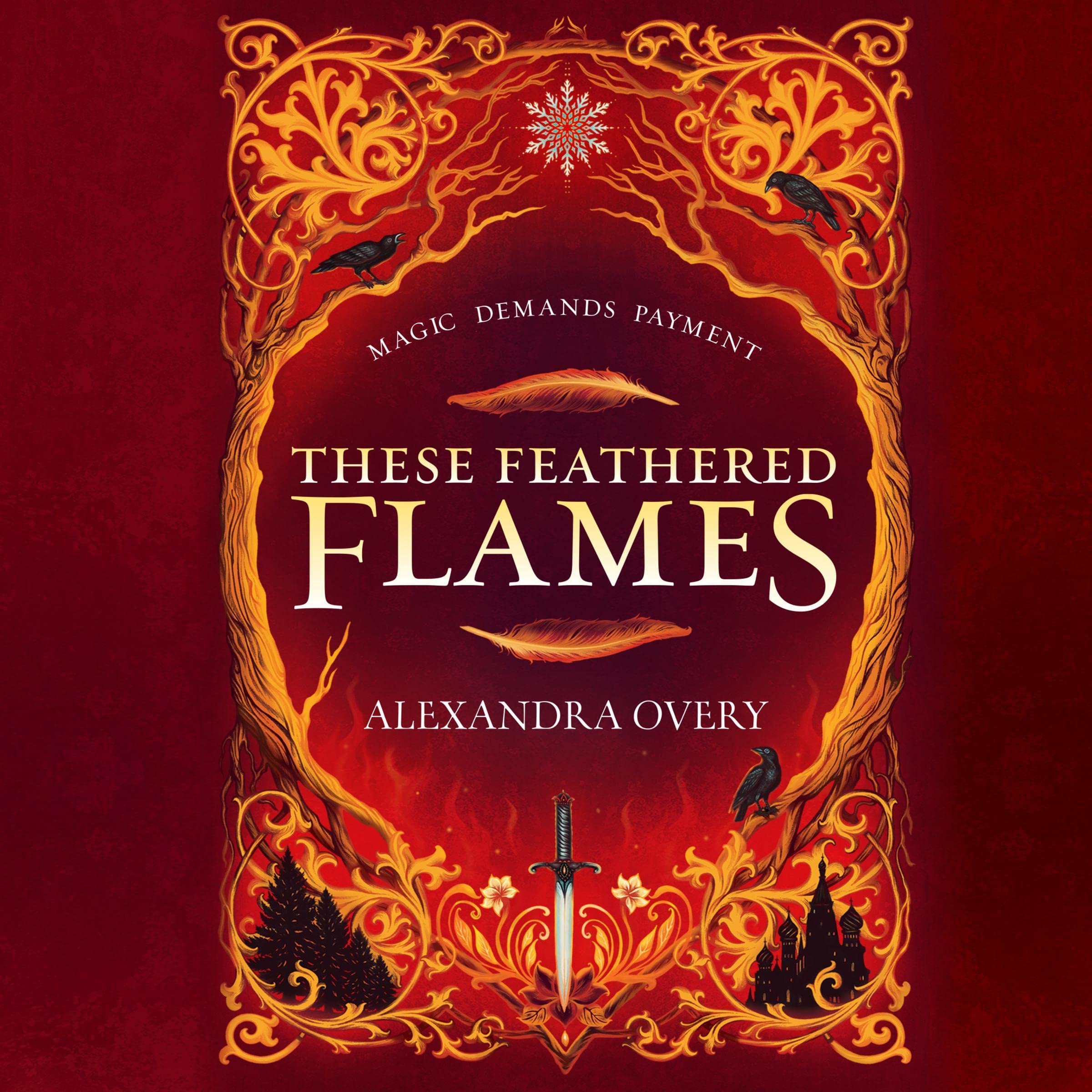 Cover art for These Feathered Flames