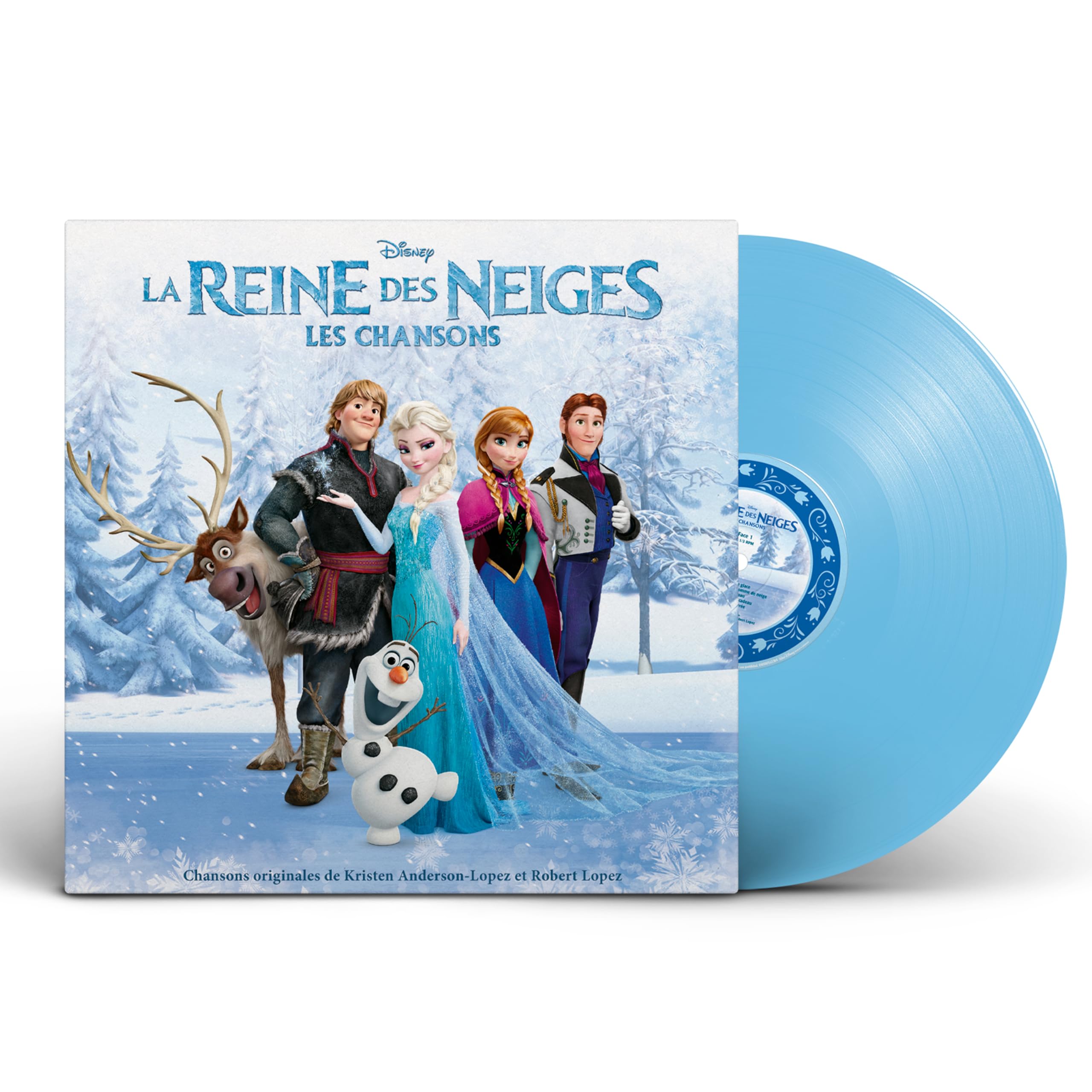 La Reine des Neiges - Les Chansons [Vinyle couleur bleu opaque]