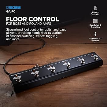 Amazon.com: BOSS GA-FC | 6-Button Foot Controller | Hands-Free