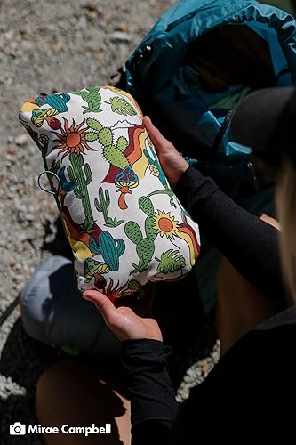 Vista 36 de Therm-a-Rest Almohada comprimible para acampar y mochilero, tamaño grande, 16 x 23 pulgadas, estampado divertido Estampado De Chico Divertido