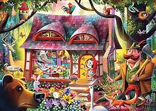 Ravensburger Come in, Red Riding Hood 1000 Piece Jigsaw Puzzle for Adults - 17462 - Every Piece is Unique, Softclick Technology Means Pieces Fit Together Perfectly