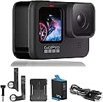 GoPro HERO9 Black - E-Commerce Packaging - Waterproof Action Camera with Front LCD and Touch Rear Screens, 5K Ultra HD Video, 20MP Photos, 1080p Live Streaming, Webcam, Stabilization